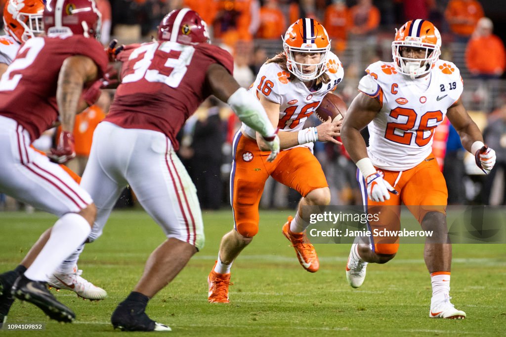 College Football Playoff National Championship Presented By AT&T - Alabama v Clemson