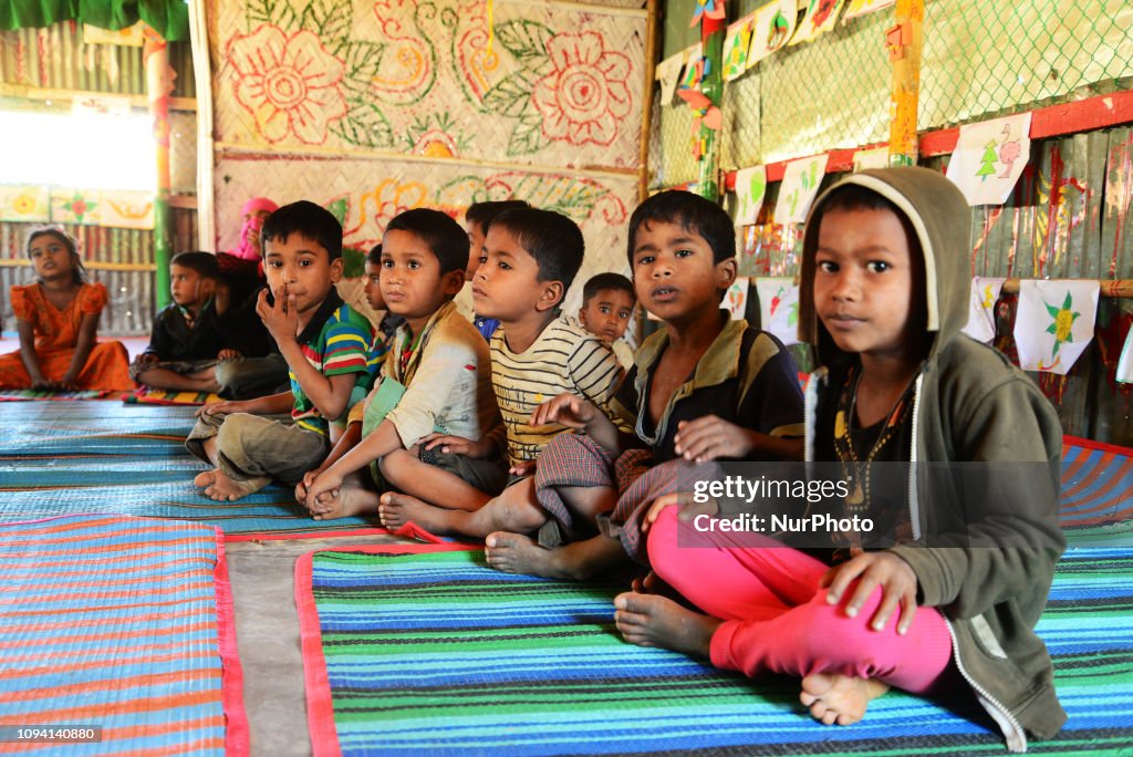 Rohingya Refugee Children In Cox's Bazar
