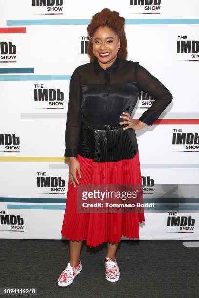 Phoebe Robinson visits The IMDb Show on January 29, 2019 in Studio City, California. The episode airs February 7.