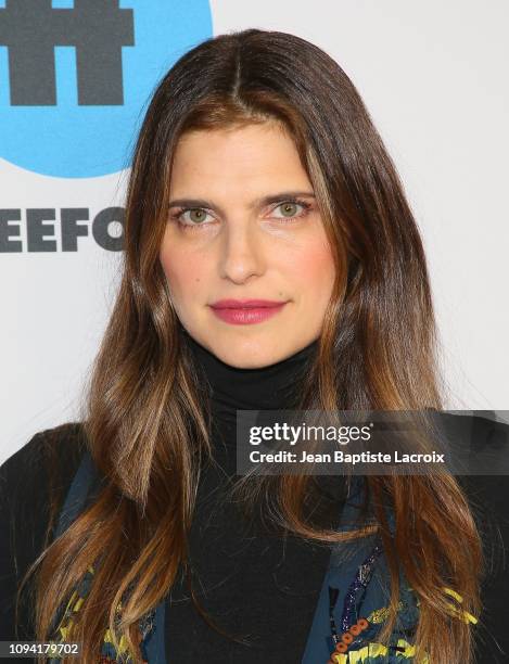 Lake Bell attends Disney ABC Television Hosts TCA Winter Press Tour 2019 on February 05, 2019 in Pasadena, California.