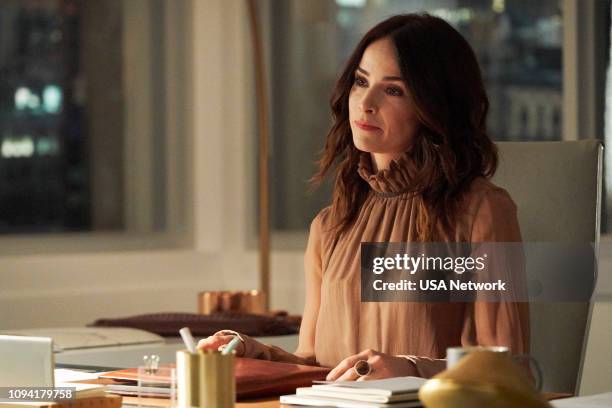 Peas in a Pod" Episode 814 -- Pictured: Abigail Spencer as Dana Scott --