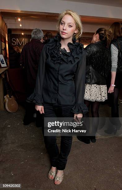 Cory Kennedy attends the Private view of Queen: stormtroopers In Stilettos on February 24, 2011 in London, England.