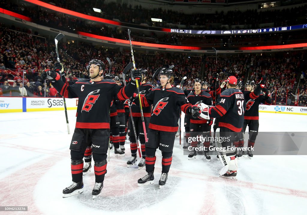 Buffalo Sabres v Carolina Hurricanes