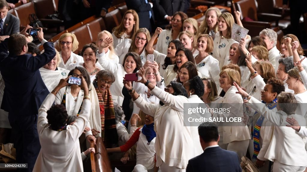 TOPSHOT-US-POLITICS-TRUMP-SOTU