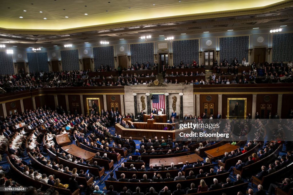 President Trump Delivers State Of The Union Address