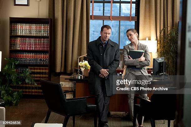 Age of Innocence" -- Danny Reagan left, Erin Reagan-Boyle on BLUE BLOODS airing Friday, Feb. 25 on the CBS Television Network.
