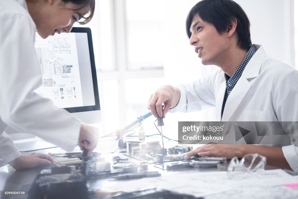 Scientist Creating Scientists Who Make Prototypes High-Res Stock Photo - Getty Images