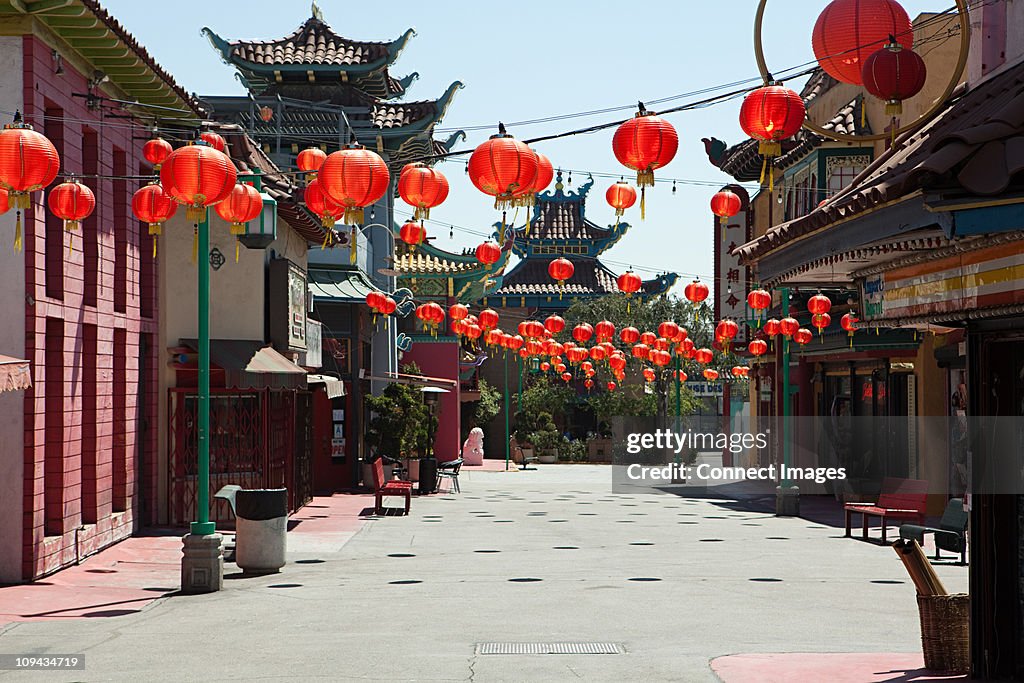 Chinatown, Downtown LA, Los Angeles County, California, USA