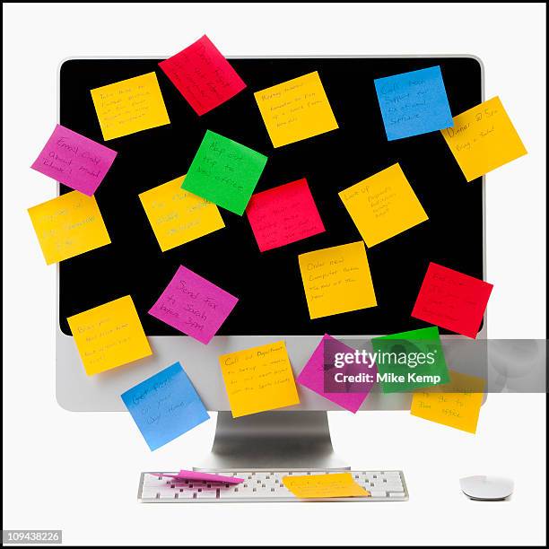 Postit Note On Computer Screen 6,984 Computer Post It Notes Stock Photos, High-Res Pictures, and ...