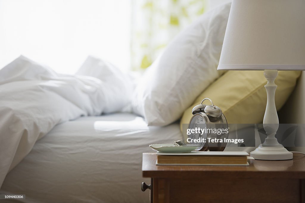 USA, New Jersey, Jersey City, Morning in bedroom