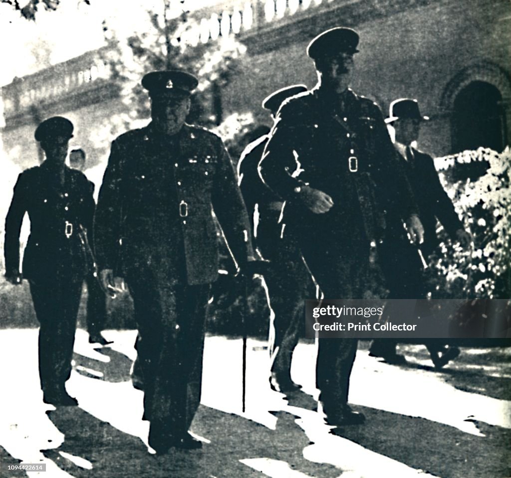 Mr Churchill Visits Teheran