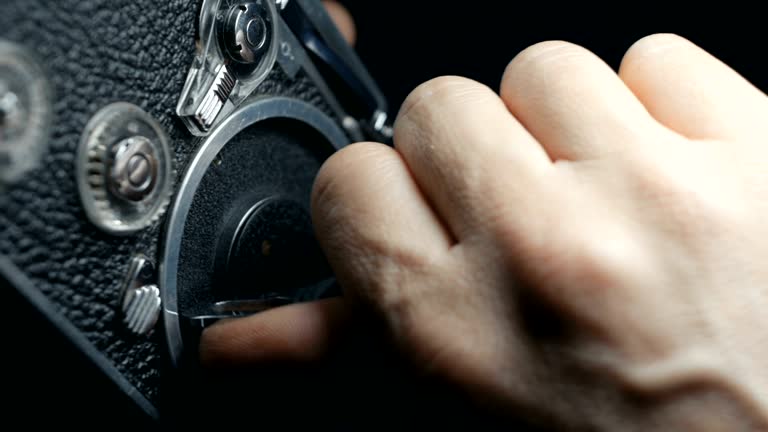 Camera Clockwork Control 177 8mm Vintage Camera Stock Videos, Footage, & 4K Video Clips - Getty ...