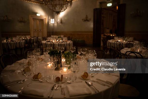 Atmosphere during the Brunello Cucinelli Dinner Party during 95. Pitti Immagine Uomo on January 08, 2019 in Florence, Italy.