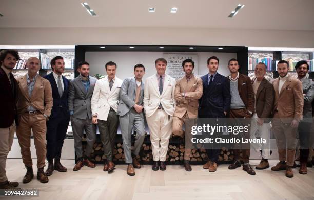 General view during the Brunello Cucinelli Collection Presentation at 95. Pitti Immagine Uomo at Fortezza Da Basso on January 08, 2019 in Florence,...