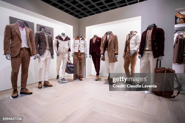 General view during the Brunello Cucinelli Collection Presentation at 95. Pitti Immagine Uomo at Fortezza Da Basso on January 08, 2019 in Florence,...