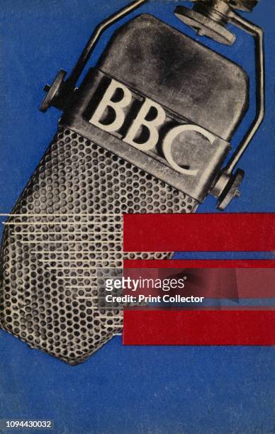 Calling All Nations back cover', 1942. From 'Calling All Nations', by T. O. Beachcroft. [The British Broadcasting Corporation, Wembley, The Sun...
