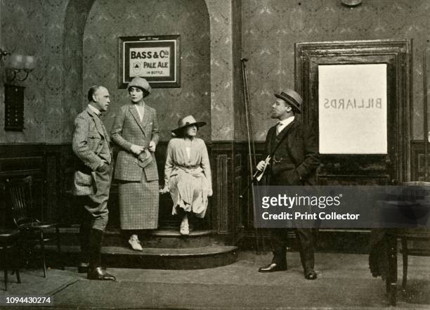 At the Auction' . 'Mr. Athole Stewart as Hillcrist; Miss Helen Heye as Mrs. Hillcrist; Miss Meggie Albanesi as Chloe and Mr. Edmund Gwenn as...