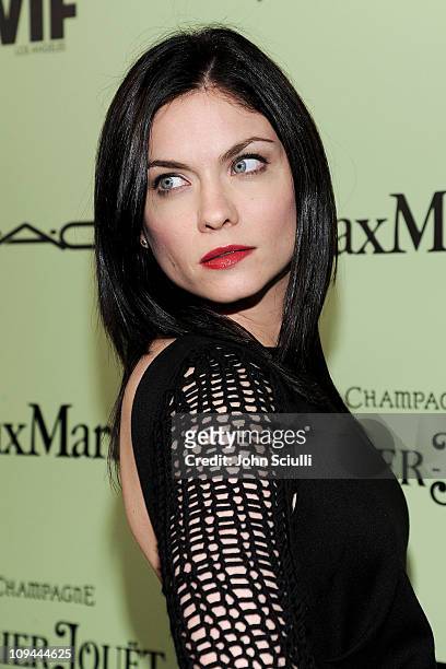Actress Jodi Lyn O'Keefe attends the Fourth Annual Women In Film Pre-Oscar Cocktail Party Presented by Perrier-Jouet at Soho House on February 25,...