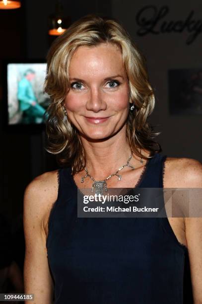 Actress Beth Littleford attends Vanity Fair Campaign Hollywood 2011's DJ Night at Palihouse with L'Oreal and Lucky Jeans at Palihouse on February 25,...