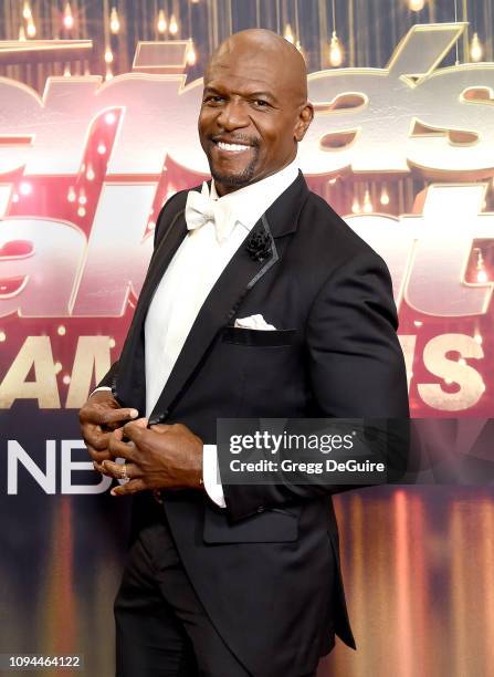 Terry Crews arrives at "America's Got Talent: The Champions" Finale at Pasadena Civic Auditorium on October 17, 2018 in Pasadena, California.