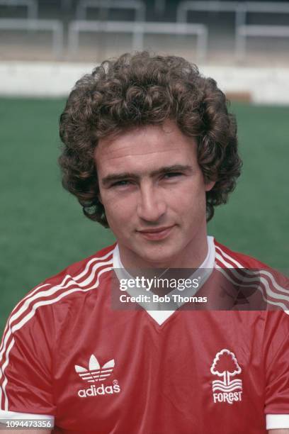 Northern Irish footballer Martin O'Neill, midfielder with Nottingham Forest Football Club, pictured at the City Ground, Nottingham in July 1978.