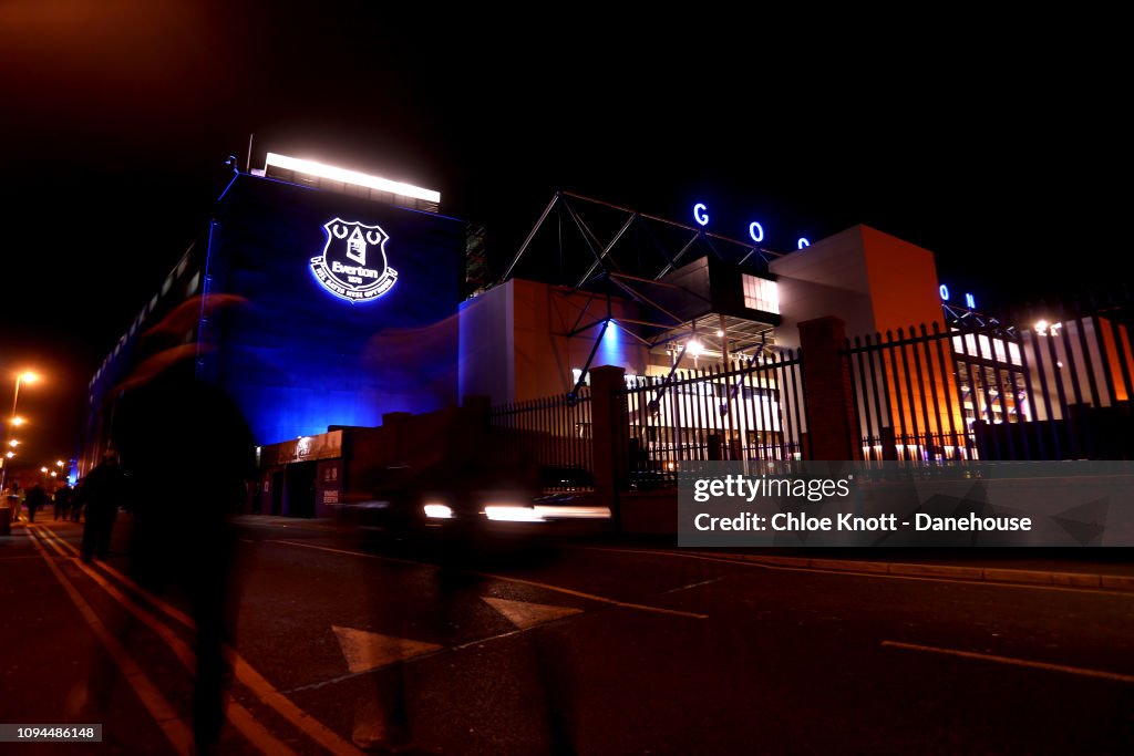 Everton FC v Manchester City - Premier League