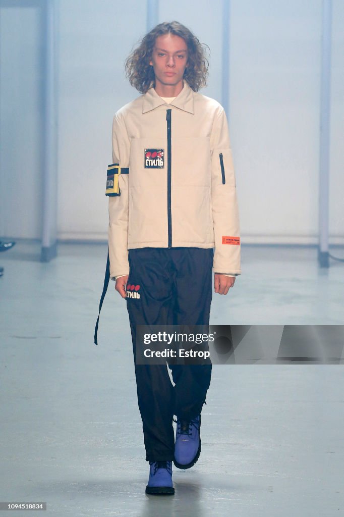 Heron Preston : Runway - Paris Fashion Week - Menswear F/W 2019-2020