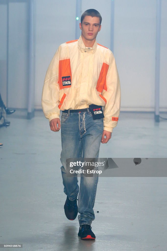 Heron Preston : Runway - Paris Fashion Week - Menswear F/W 2019-2020