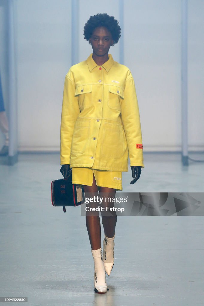 Heron Preston : Runway - Paris Fashion Week - Menswear F/W 2019-2020