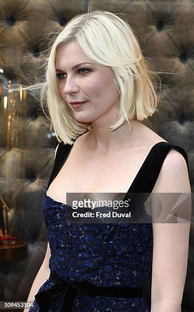 Kirsten Dunst attends the launch of the Louis Vuitton Bond Street Maison on May 25, 2010 in London, England.