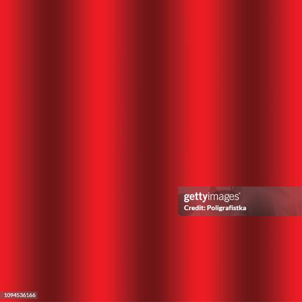 seamless background pattern - waves - red wallpaper - vector illustration - slate background stock illustrations