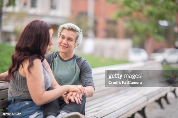 couple in a park - 18 23 months stock pictures, royalty-free photos & images