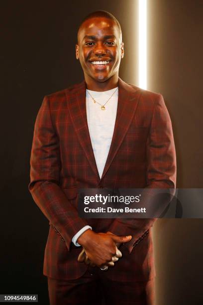 Ncuti Gatwa attends the dunhill Pre-BAFTA dinner at dunhill Bourdon House on February 6, 2019 in London, England.