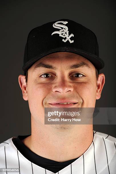 Dallas McPherson of the Chicago White Sox poses for a photo on photo day at Camelback Ranch on February 26, 2011 in Glendale, Arizona.