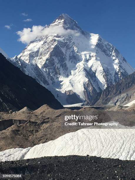 k2 mountain - base camp stock pictures, royalty-free photos & images
