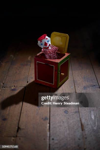jack in a box - jack in the box stock pictures, royalty-free photos & images