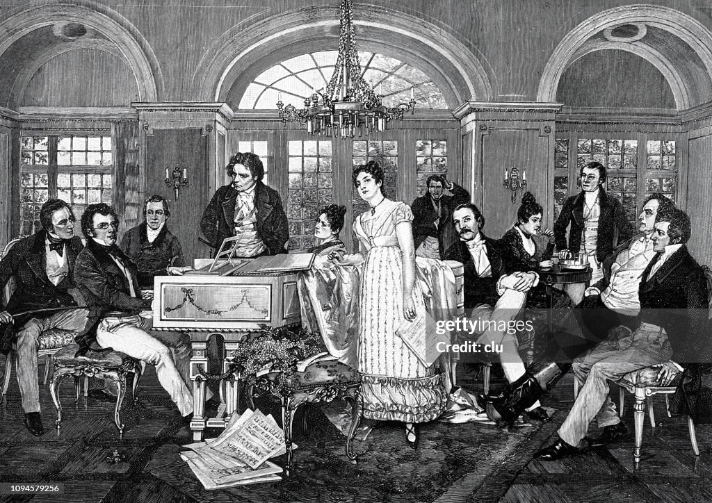 Franz Schubert plays PIano