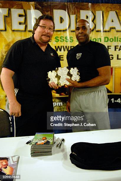Ted DiBiase and Virgil attends the 48th Annual Carl Casper's Custom and Louisville auto show at theKentucky Exposition Center on February 26, 2011 in...