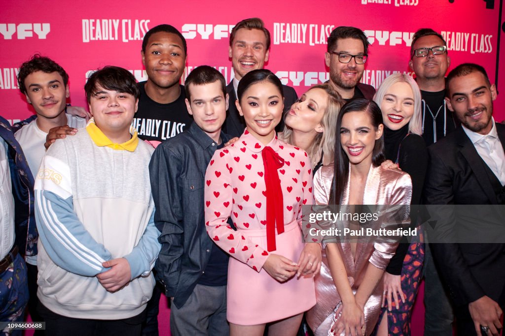 Kevin Smith Hosts Premiere Week Screening Of SYFY's "Deadly Class" With Cast