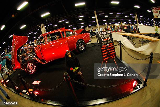 General view of the 48th Annual Carl Casper's Custom and Louisville auto show at theKentucky Exposition Center on February 26, 2011 in Louisville,...