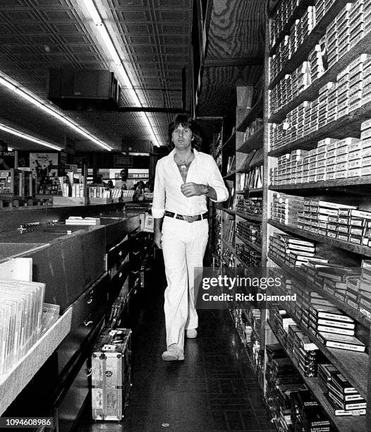 S Keith Emerson of Emerson, Lake and Palmer at Peaches Records & Tapes in Atlanta Georgia June 23, 1977