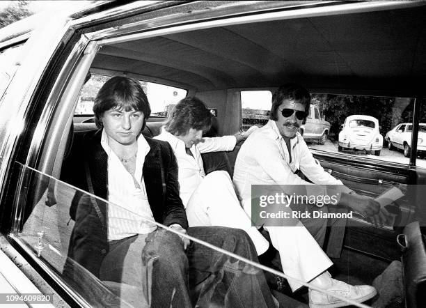 S Greg Lake and Keith Emerson of Emerson, Lake and Palmer at Peaches Records & Tapes in Atlanta Georgia June 23, 1977