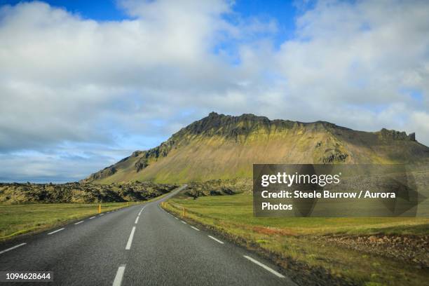 highway 1, also known as ring road, snaefellsnes, iceland - roadmap stock pictures, royalty-free photos & images