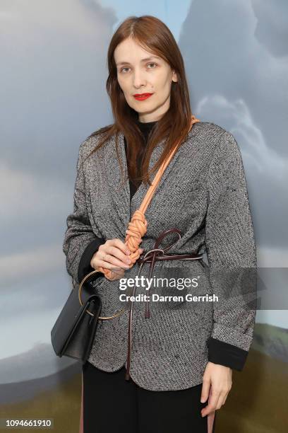 Roksanda Ilincic attends Aries x Jeremy Deller x David Sims, Wiltshire before Christ at The Store X 180 The Strand on January 15, 2019 in London,...