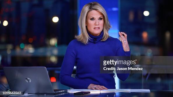Martha MacCallum seen during a taping of 