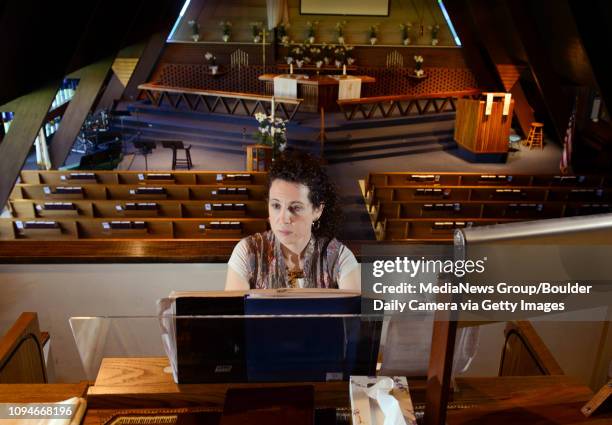 Best2 Director of music Audrey Herrmann plays the new Allen organ at Messiah Lutheran Church and Early Learning Center, 1335 Francis St., Tuesday....