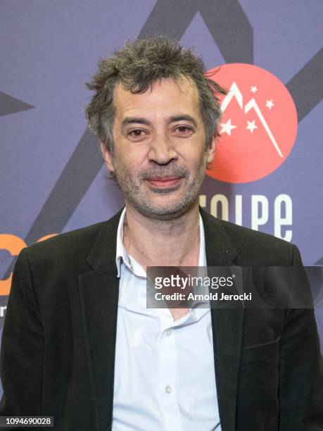Jury member Eric Elmosnino attends the opening ceremony of the 22nd L'Alpe D'Huez International Comedy Film Festival on January 15, 2019 in Alpe...