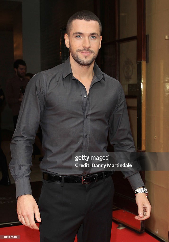 Shayne Ward attends the Tesco Magazine Mum of the Year Awards at