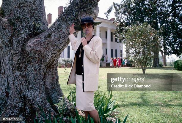 Circa 1977-80: Actress Ann Margret photo shoot at private residence in New Orleans, LA. Circa 1977-80