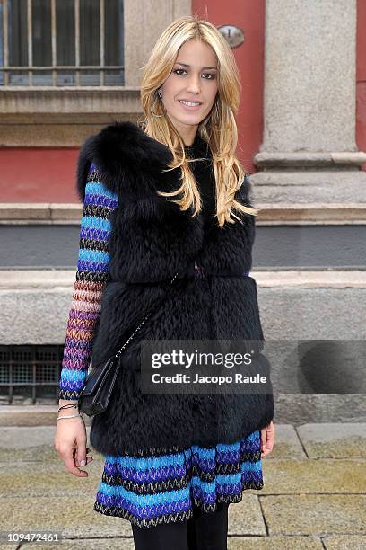 Missoni Backstage Front Row Milan Fashion Week Womenswear Autumn Winter